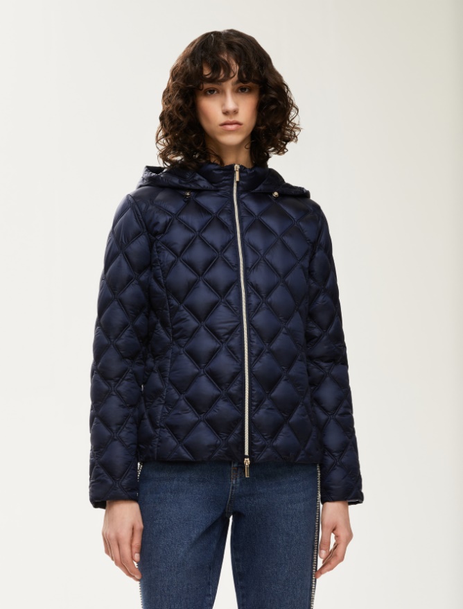 Hooded jacket - NAVY - Iblues