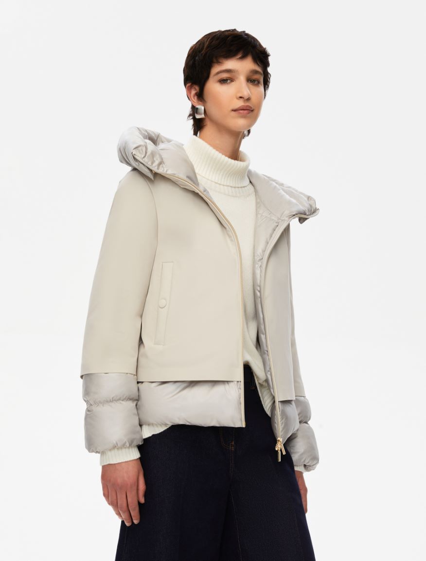 Hooded jacket - MASTIC - Iblues
