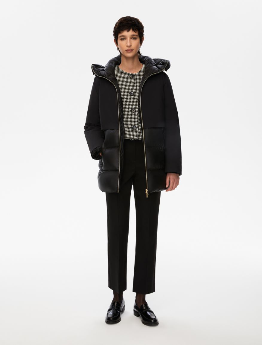 Flared jacket - BLACK - Iblues - 4