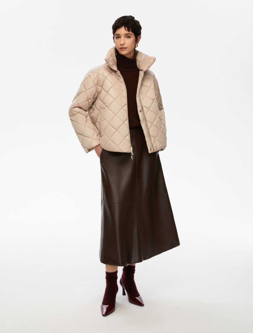 Reversible jacket - BEIGE - Iblues - 3