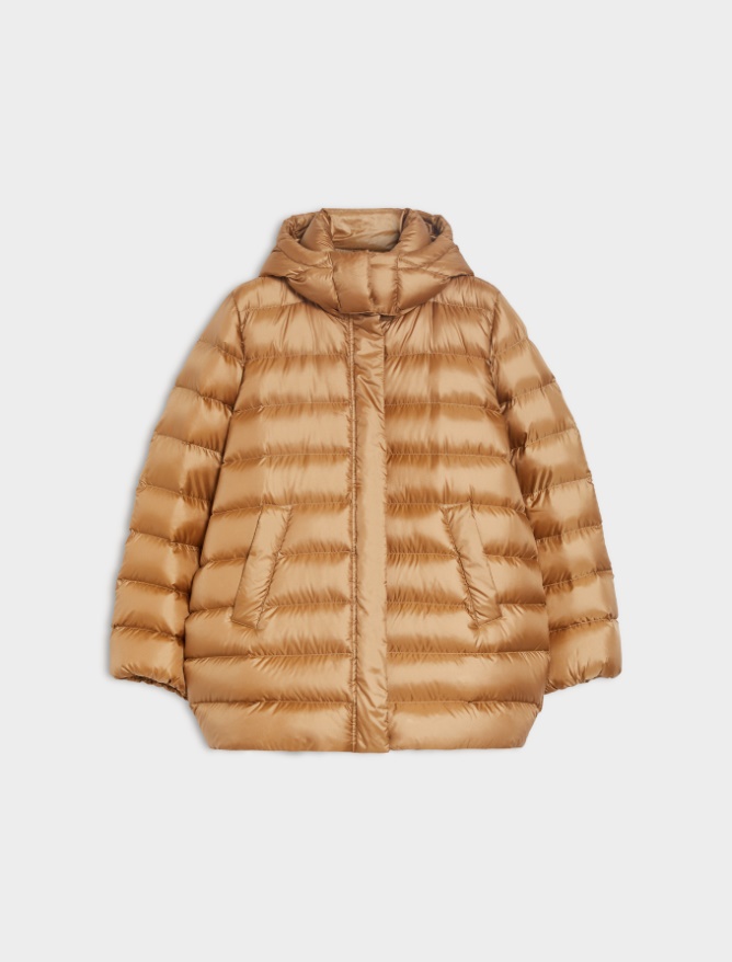 Egg-shaped down jacket - 