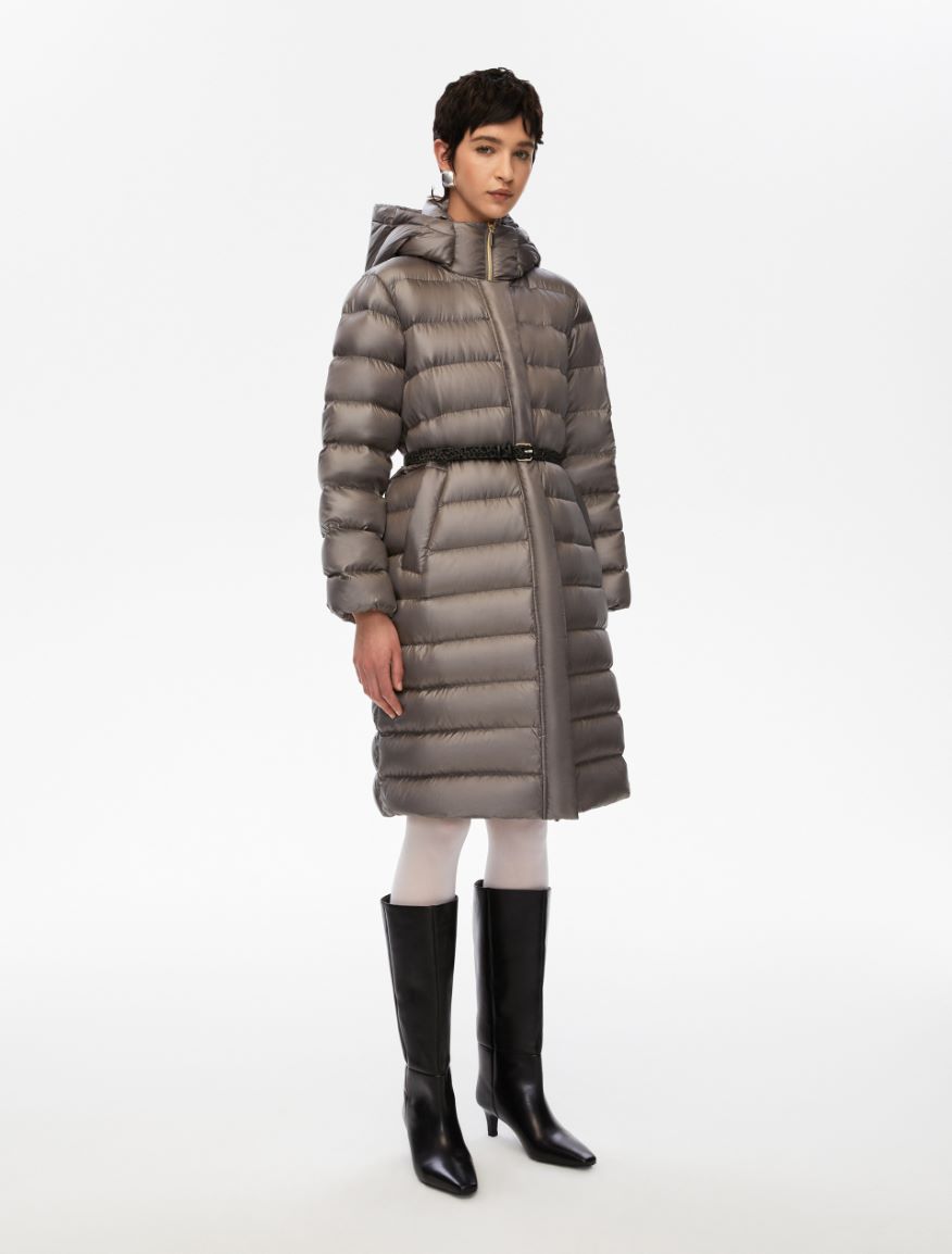 Fitted-waist jacket - MEDIUM GREY - Iblues