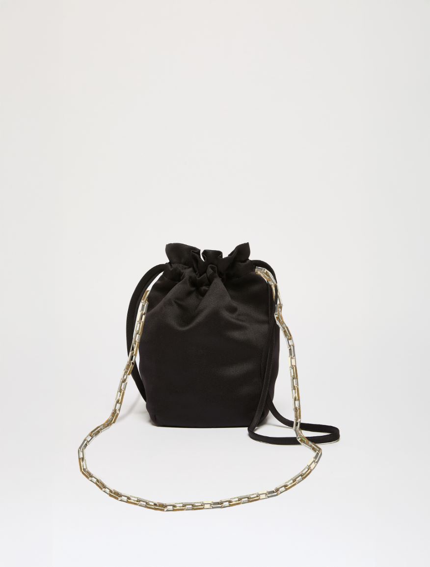Small duchesse bucket bag  - BLACK - Iblues