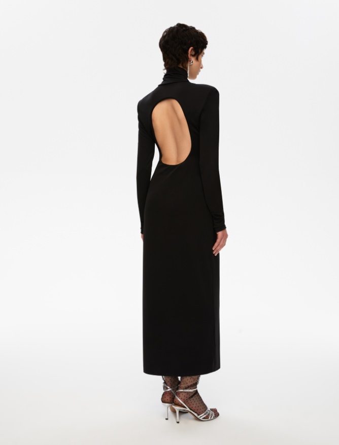 Polo-neck dress - 