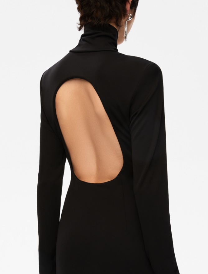 Polo-neck dress - 