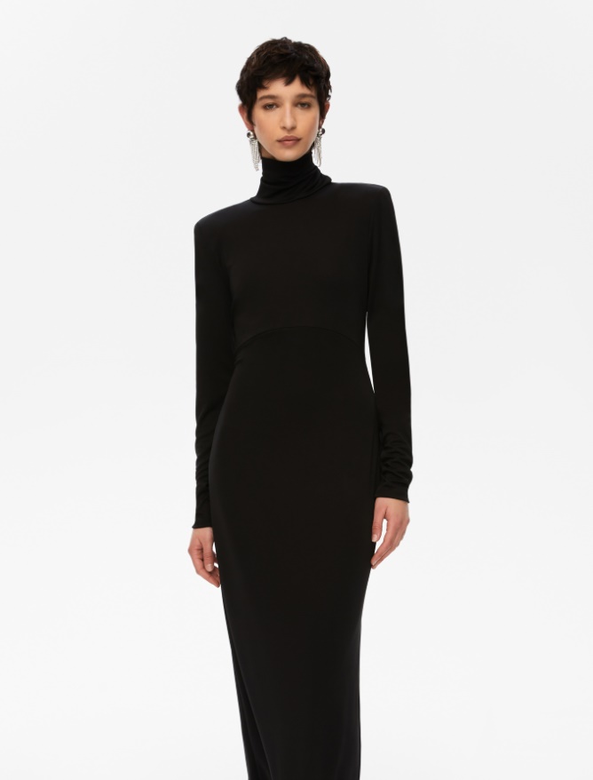 Polo-neck dress - 