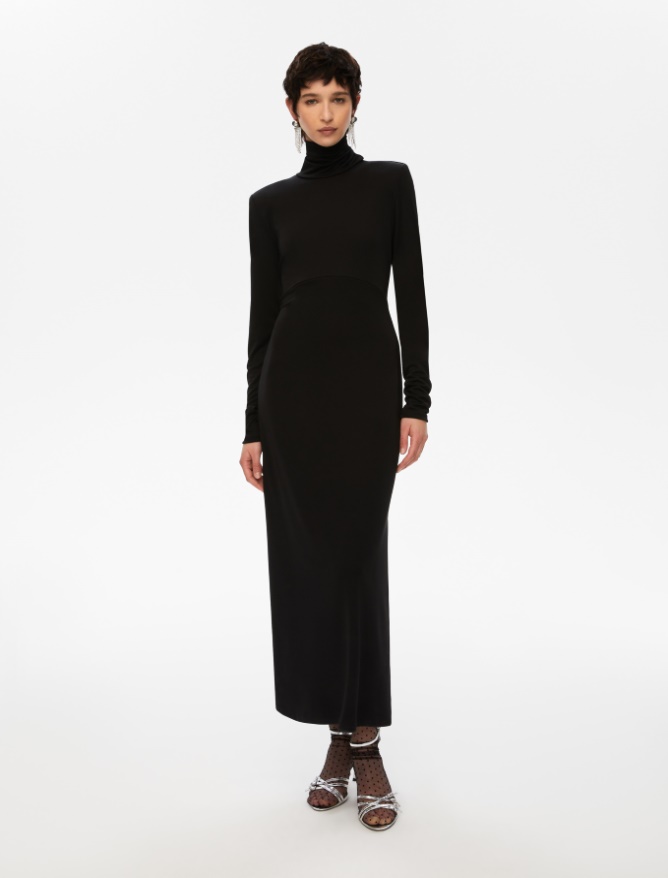 Polo-neck dress - 