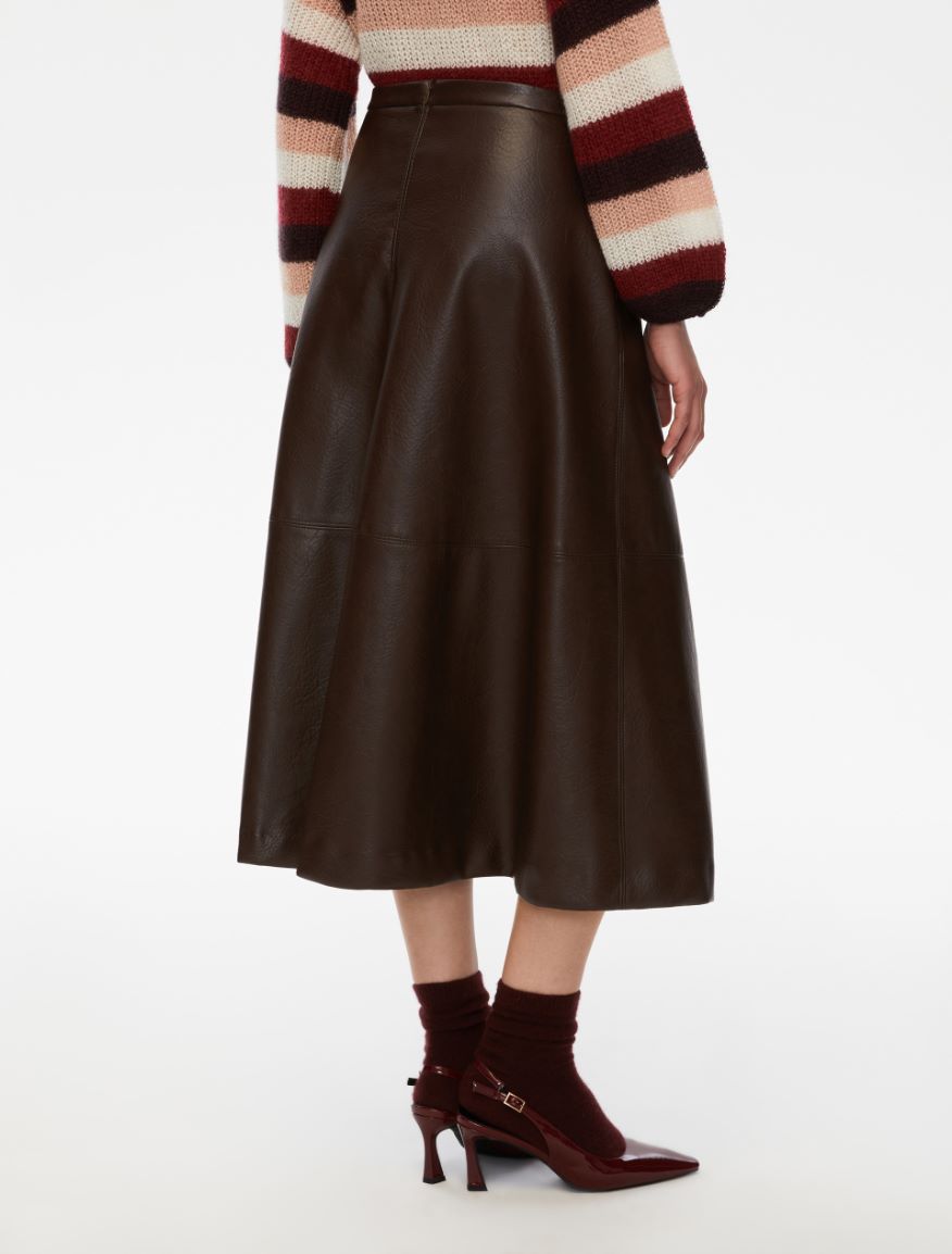 Full skirt - BROWN - Iblues - 2