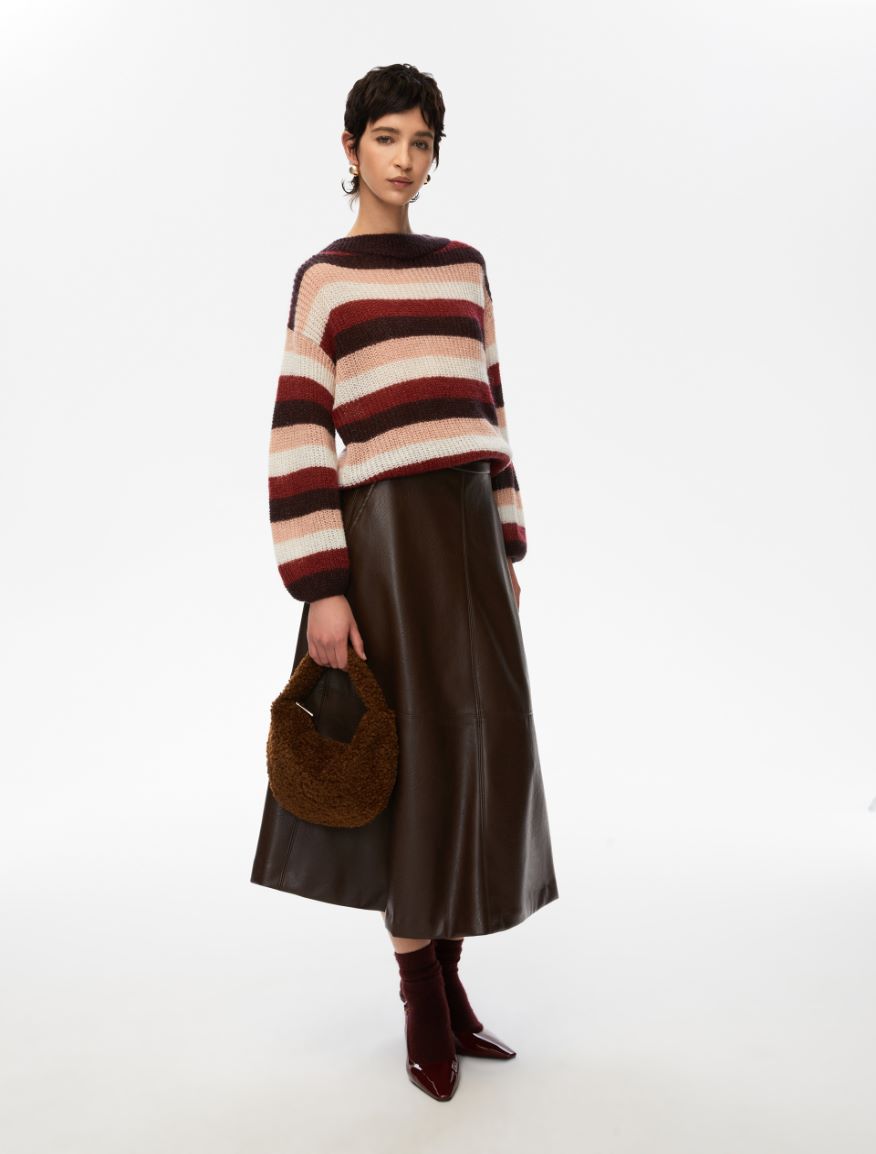 Full skirt - BROWN - Iblues - 4