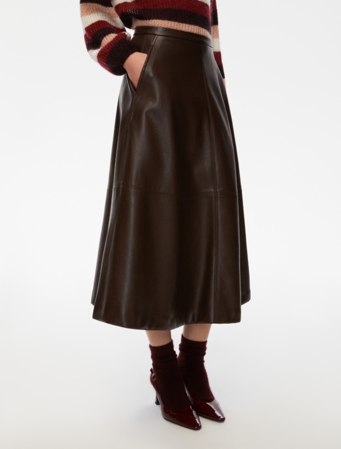 Full skirt - BROWN - Iblues