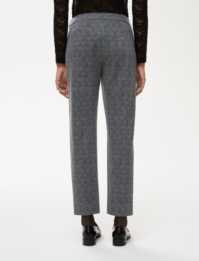 Pantaloni semiaderenti - NERO