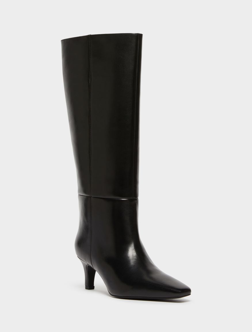 Kitten-heel boots - BLACK - Iblues - 2