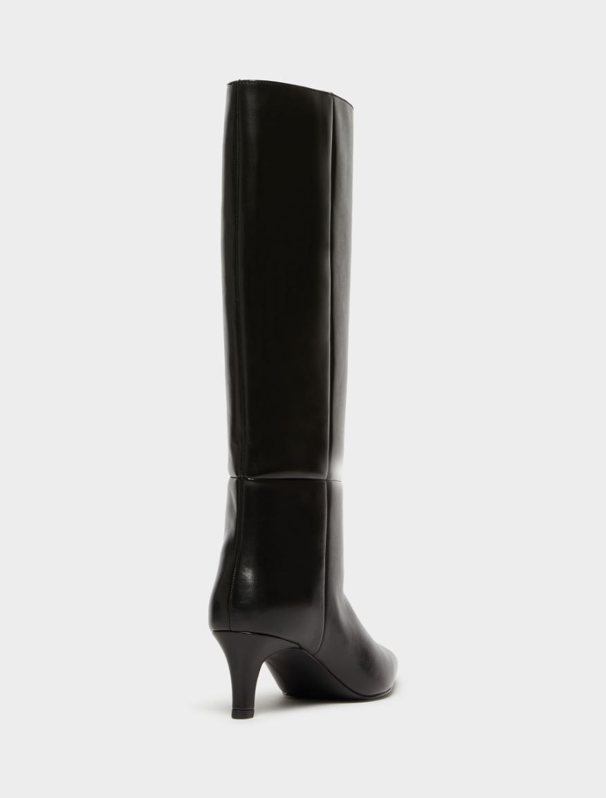 Kitten-heel boots - BLACK - Iblues - 3