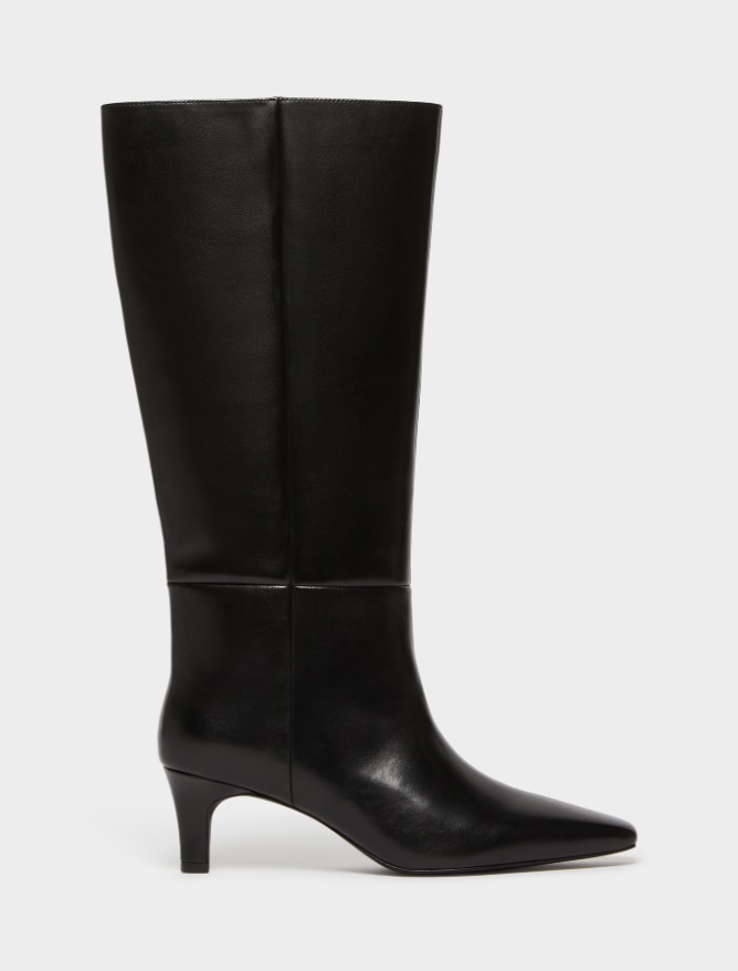 Kitten-heel boots - BLACK - Iblues