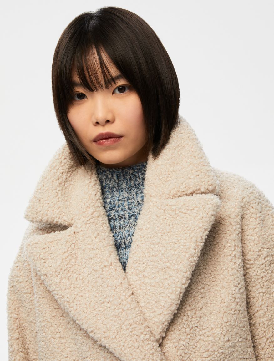 Relaxed-fit coat - ICE - Iblues - 3