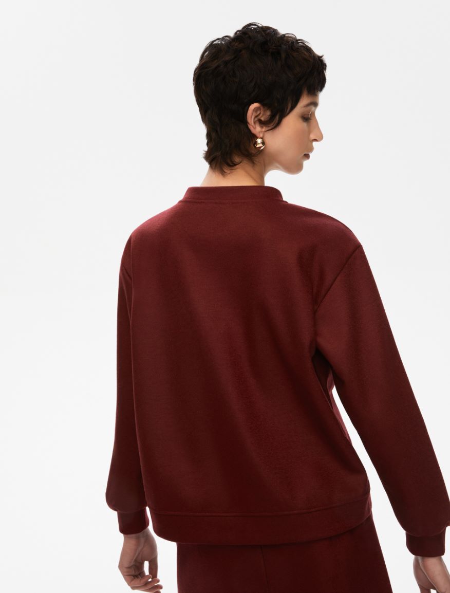 Relaxed-fit sweatshirt - RUBY - Iblues - 2