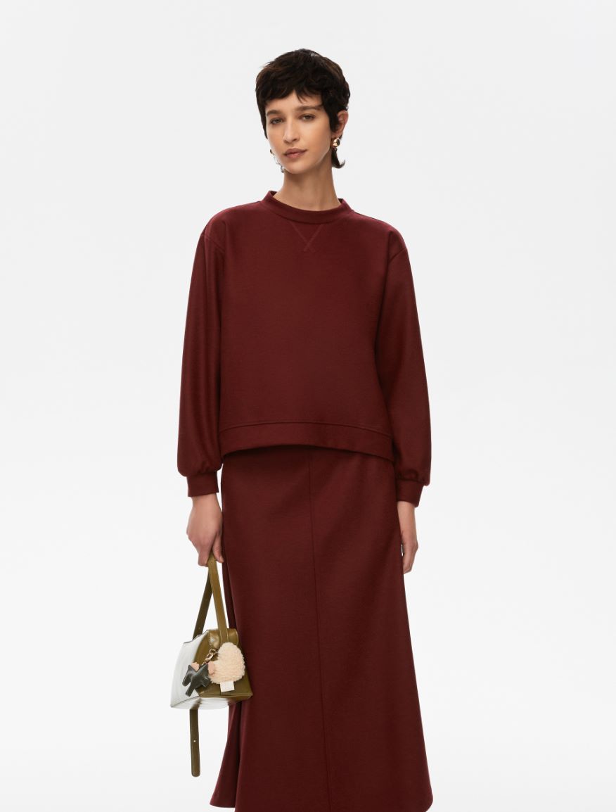 Relaxed-fit sweatshirt - RUBY - Iblues