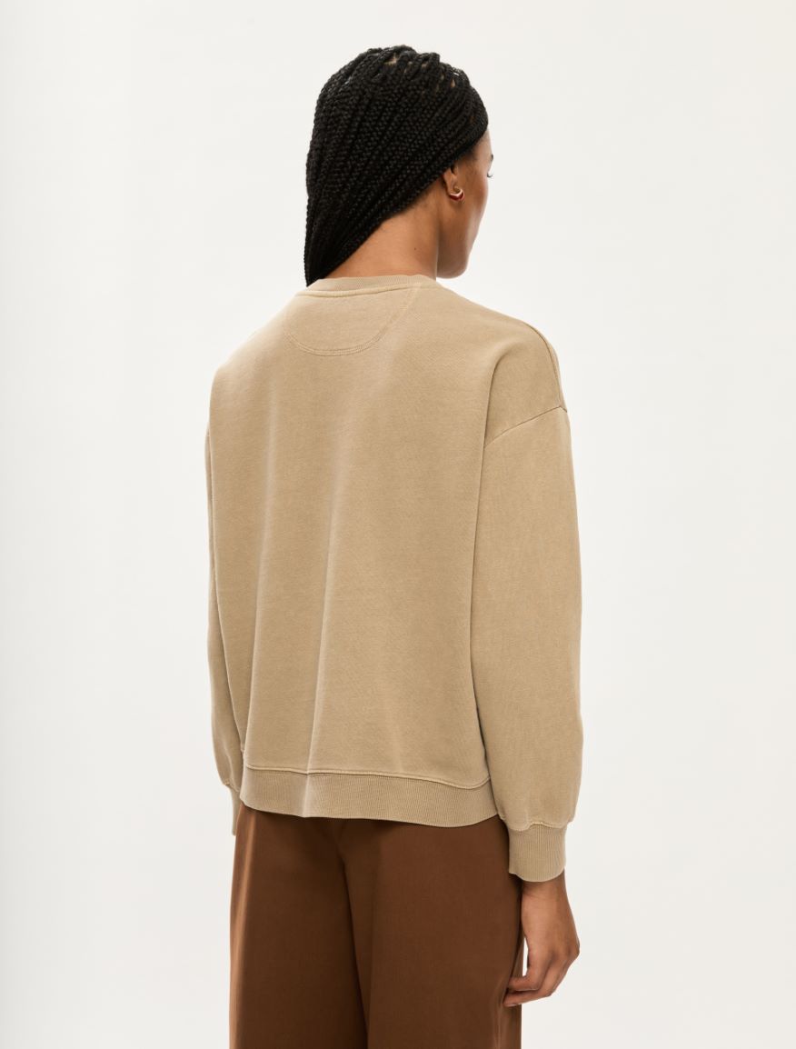 Oversized sweatshirt - BROWN - Iblues - 2