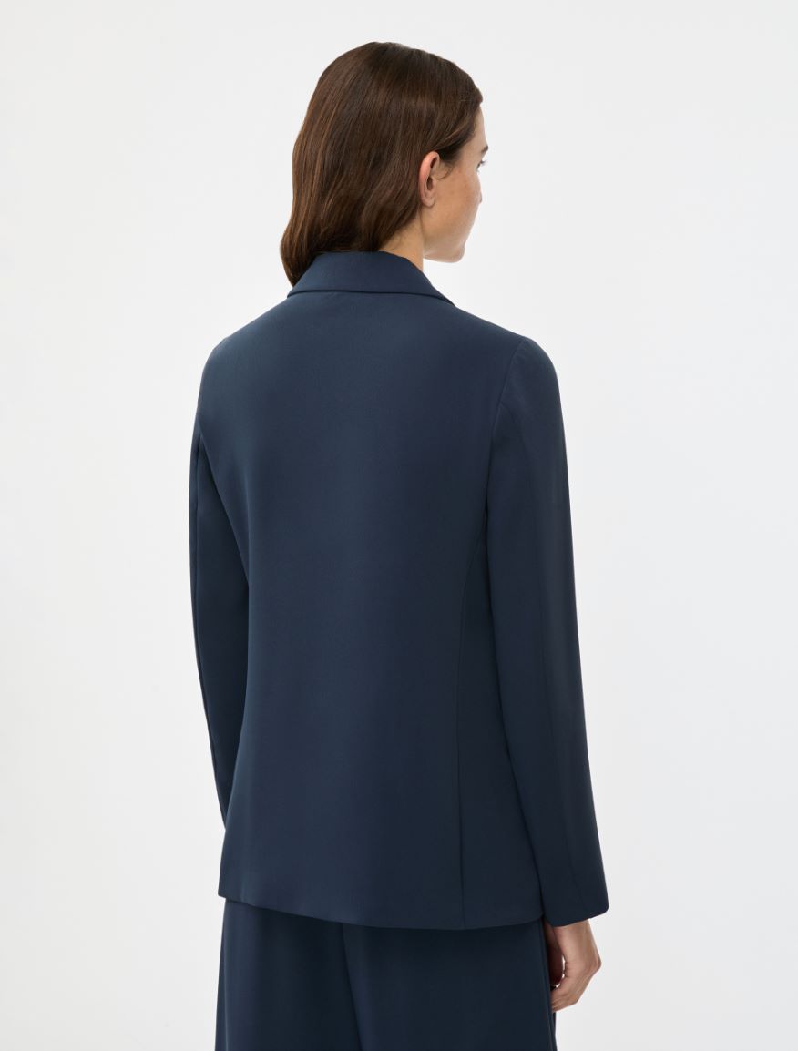 Double-breasted blazer - NAVY - Iblues - 2