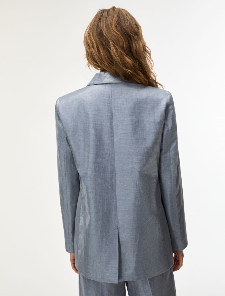 Satin blazer - AVIO - Iblues - 2