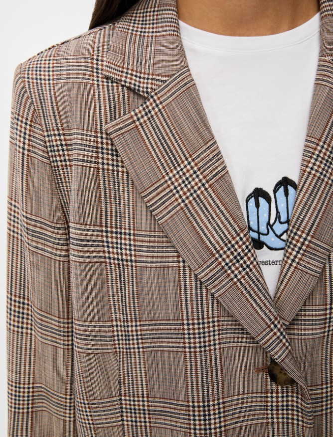 Basketweave blazer - 