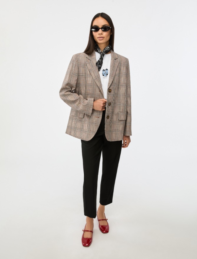 Basketweave blazer - 