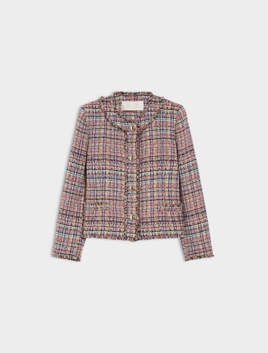 Boxy jacket - RED - Iblues - 5