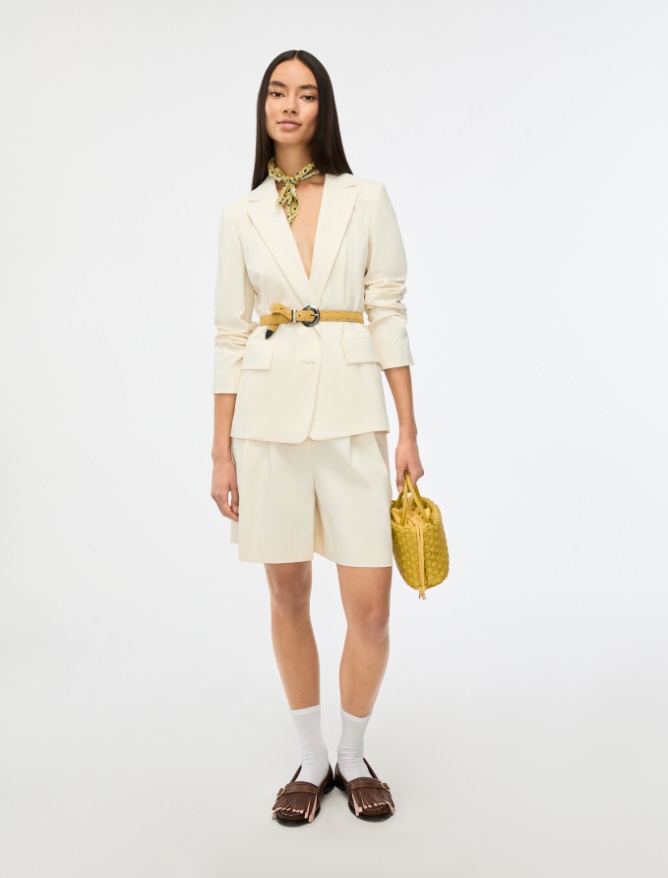 Semi-fitted blazer - 