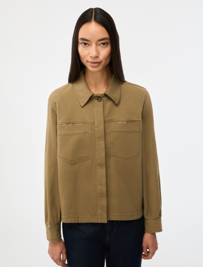 Giacca dritta - OLIVA