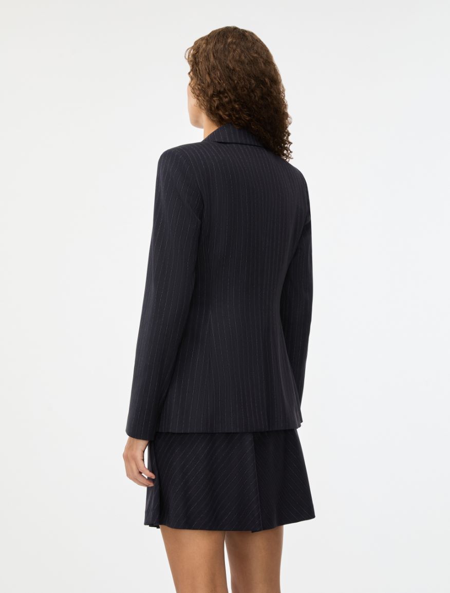 Double-breasted blazer - NAVY - Iblues - 2