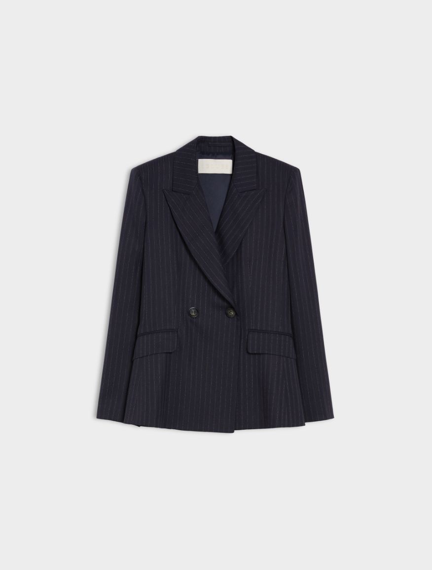 Double-breasted blazer - NAVY - Iblues - 5