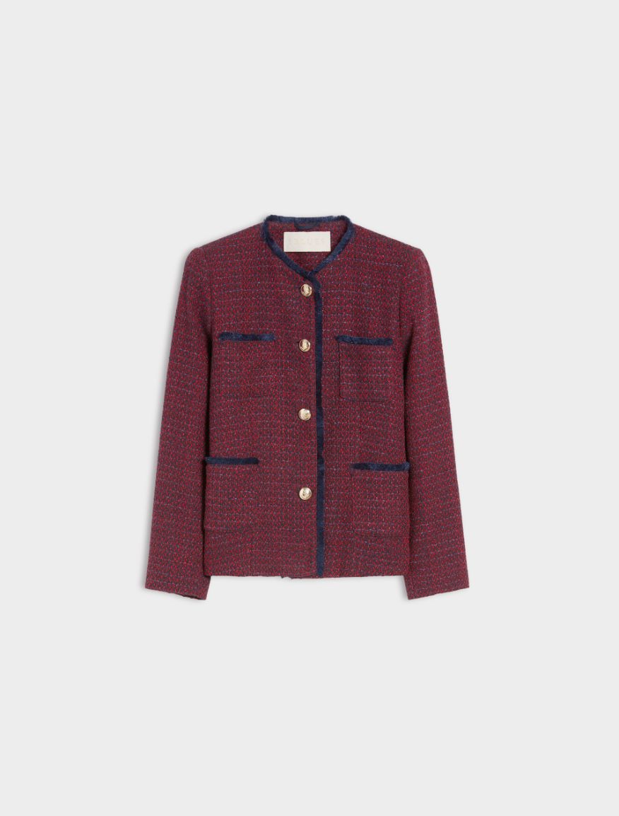 Slim-fit jacket - RED - Iblues - 5