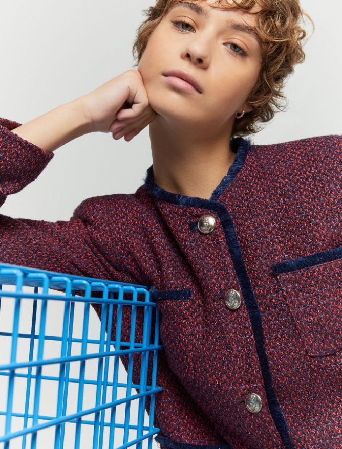Slim-fit jacket - RED - Iblues