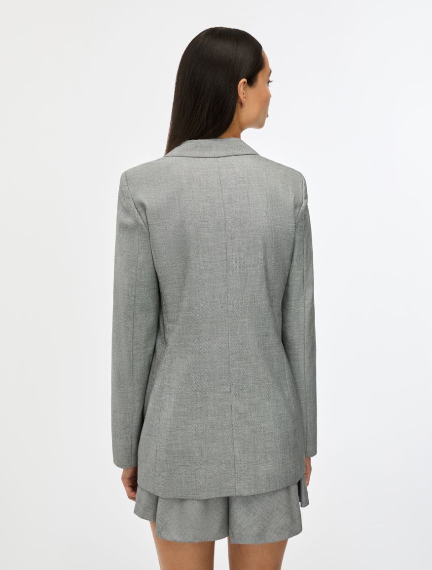 Fitted blazer - BLACK - Iblues - 2