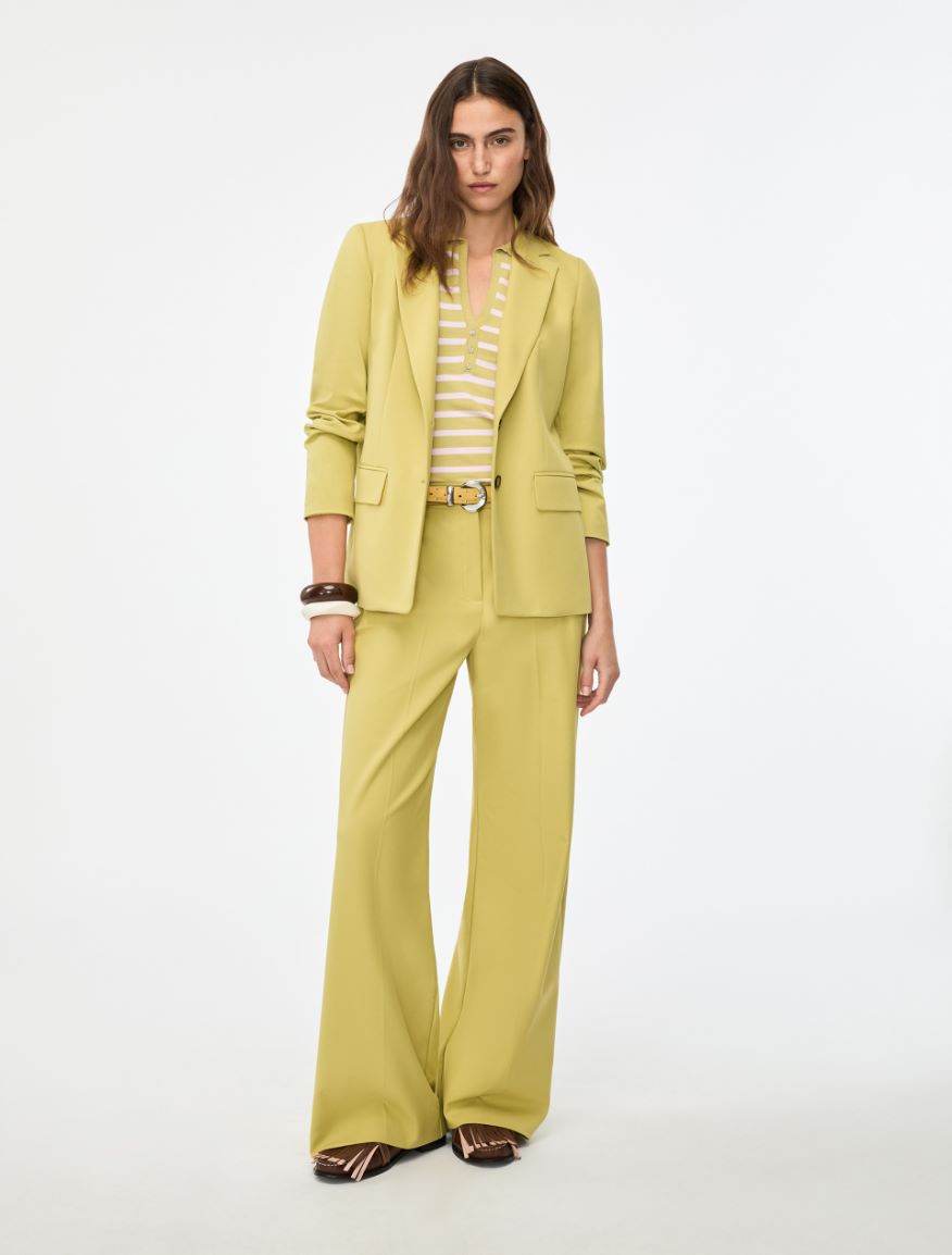 Blazer sfiancato - GIALLO - Iblues
