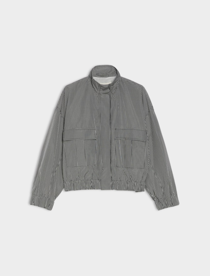 Short bomber jacket - 