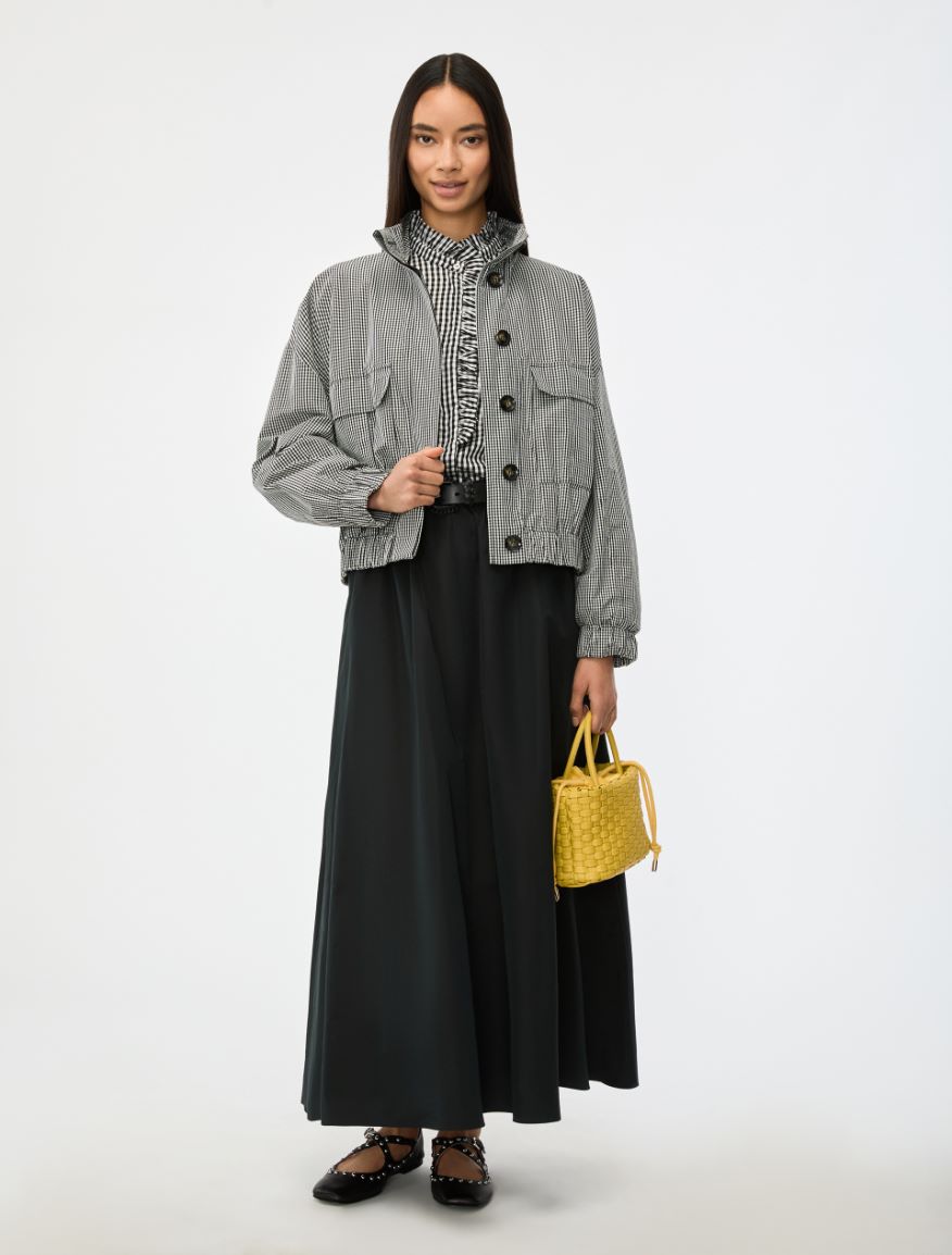 Short bomber jacket - BLACK - Iblues