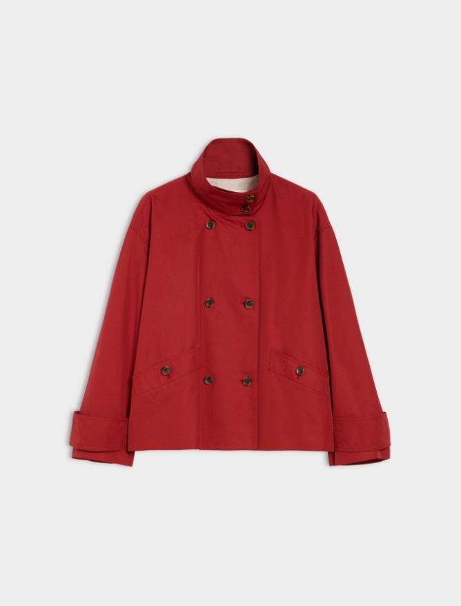 A-line trench coat - 