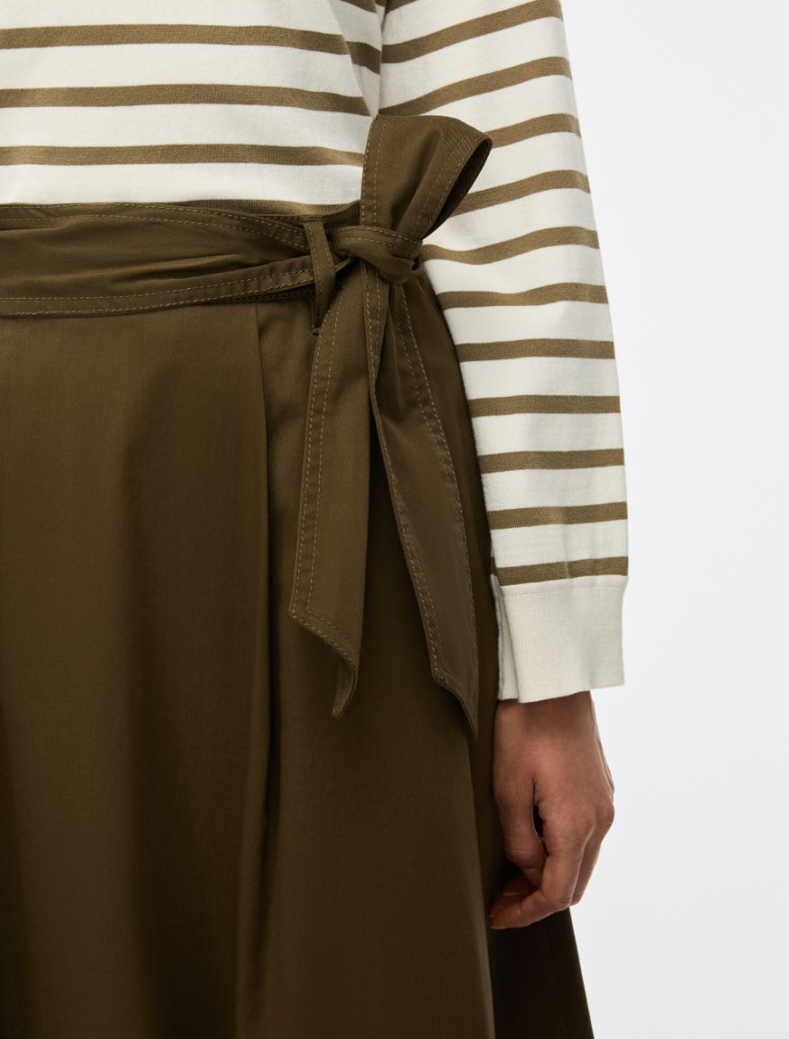 Flared skirt - KAKI - Iblues - 3