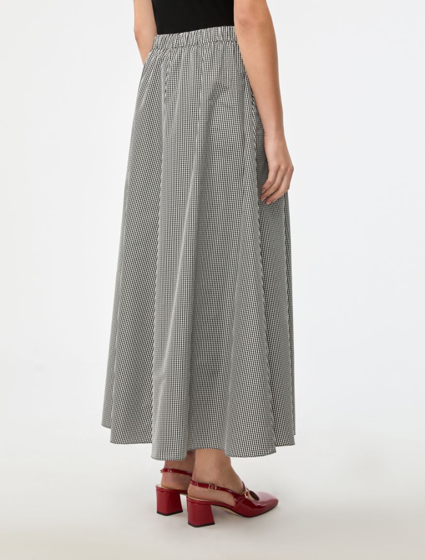 Flared skirt - BLACK - Iblues - 2