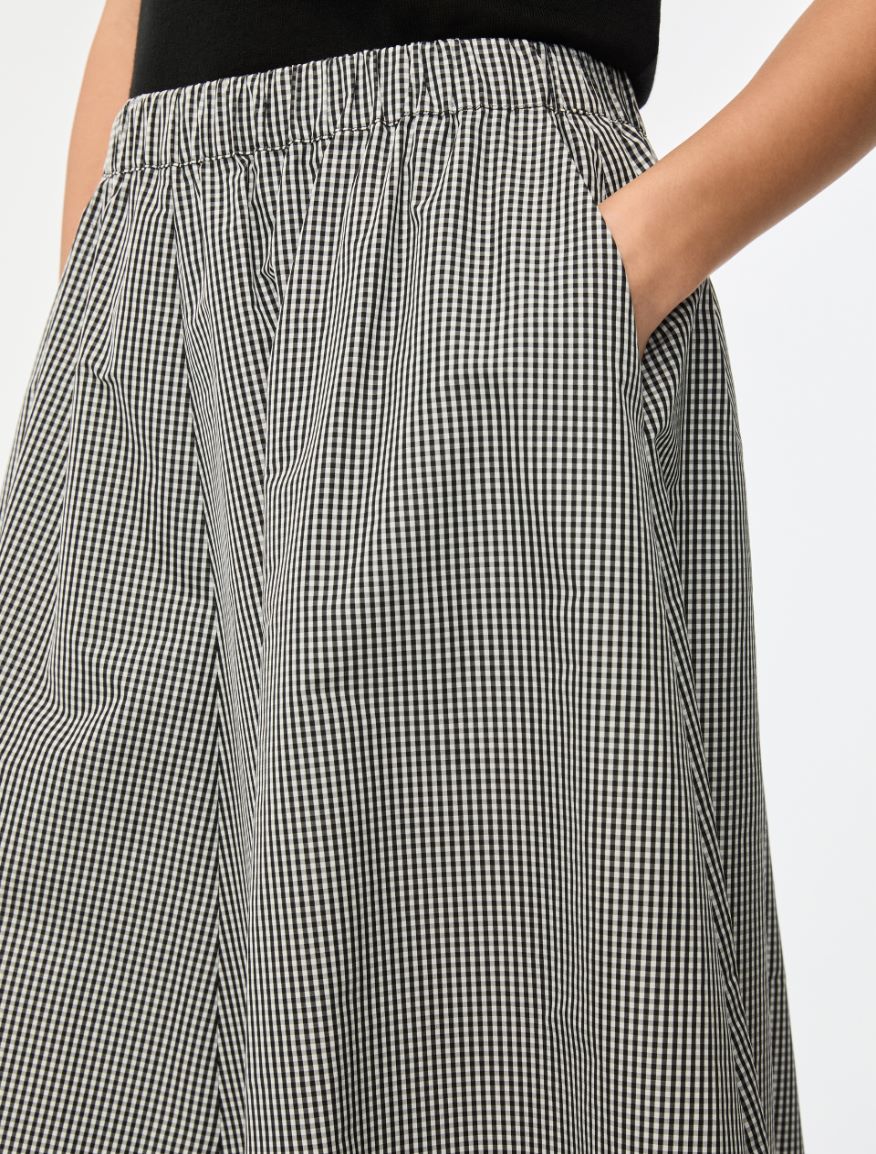 Flared skirt - BLACK - Iblues - 3