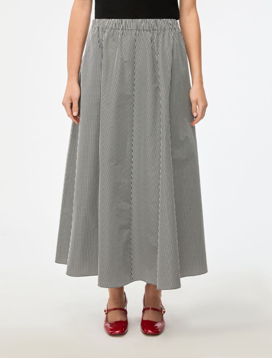 Flared skirt - BLACK - Iblues