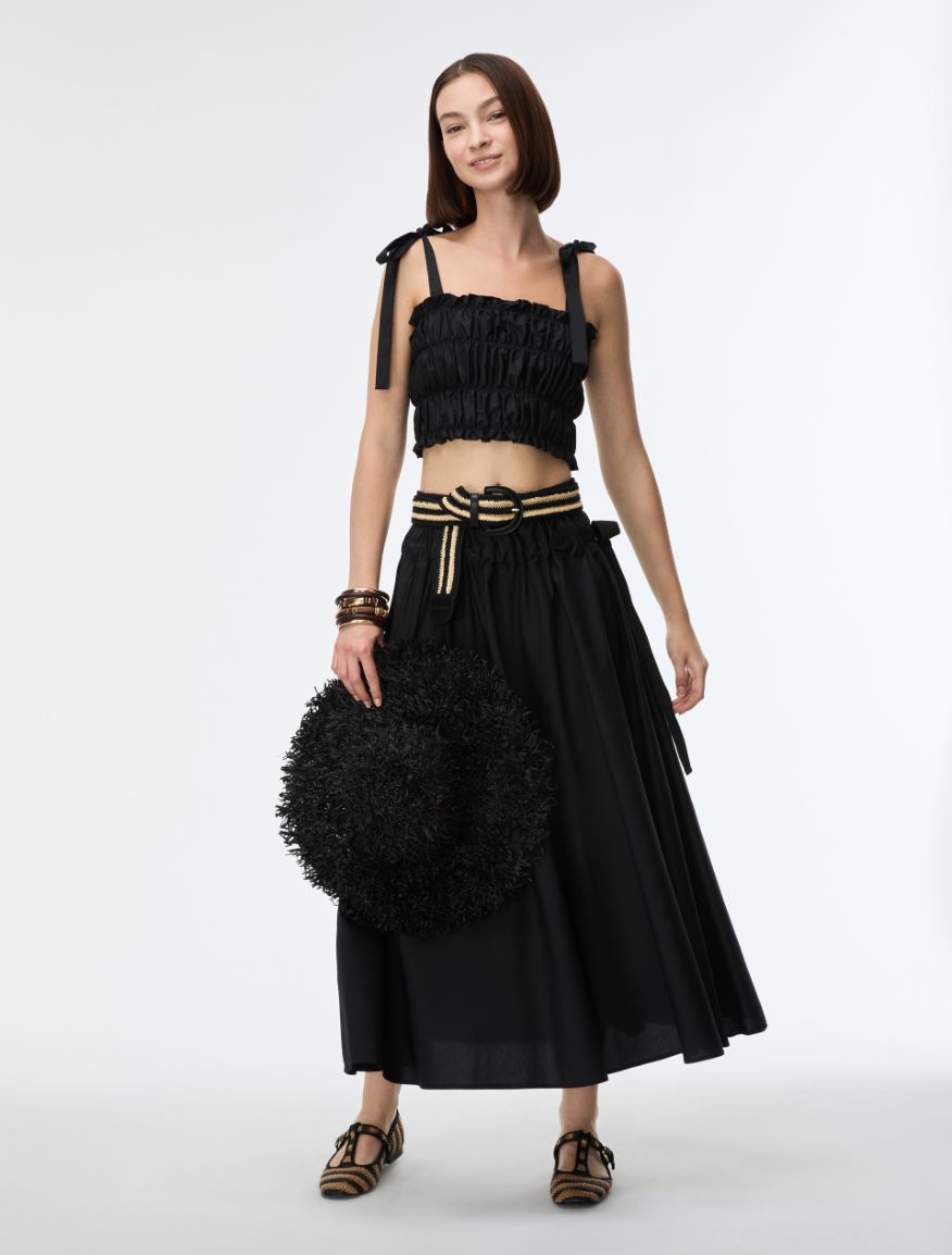 Full skirt - BLACK - Iblues - 4