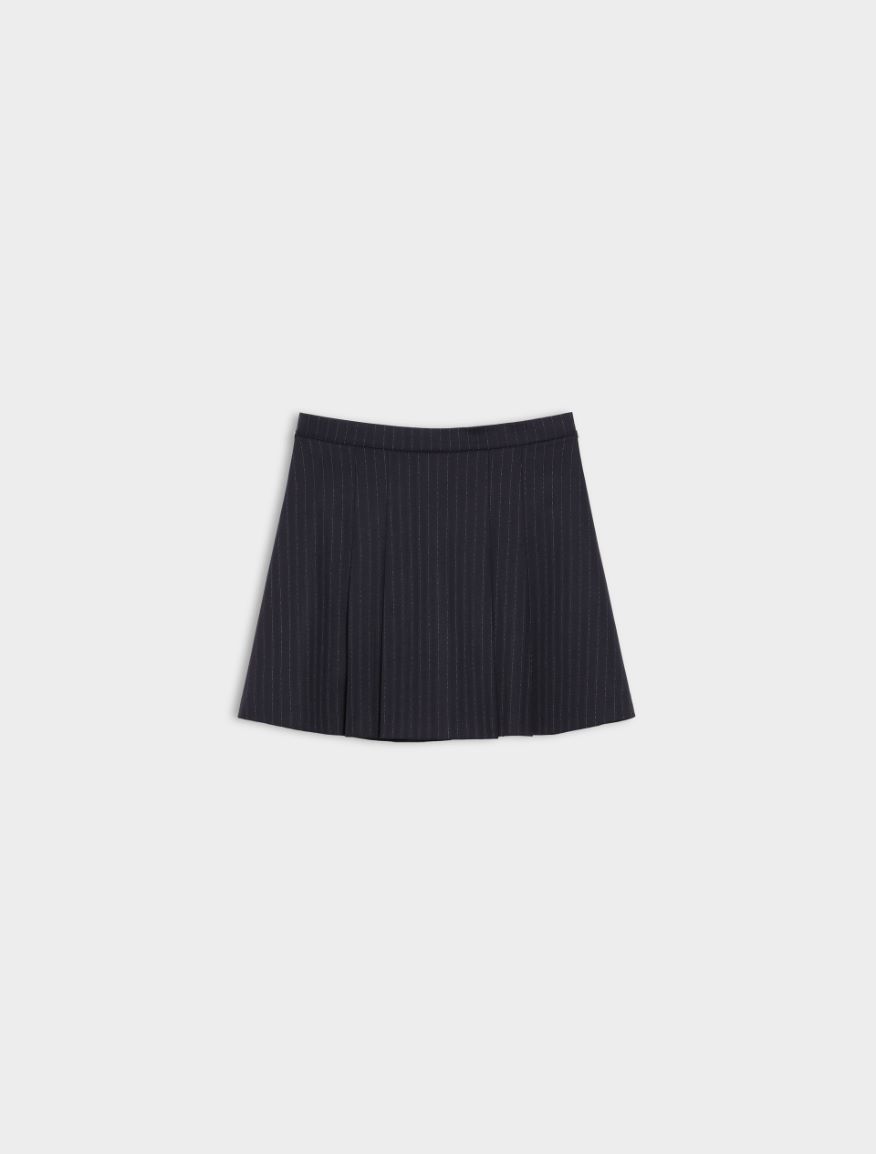 Pleated skirt - NAVY - Iblues - 5