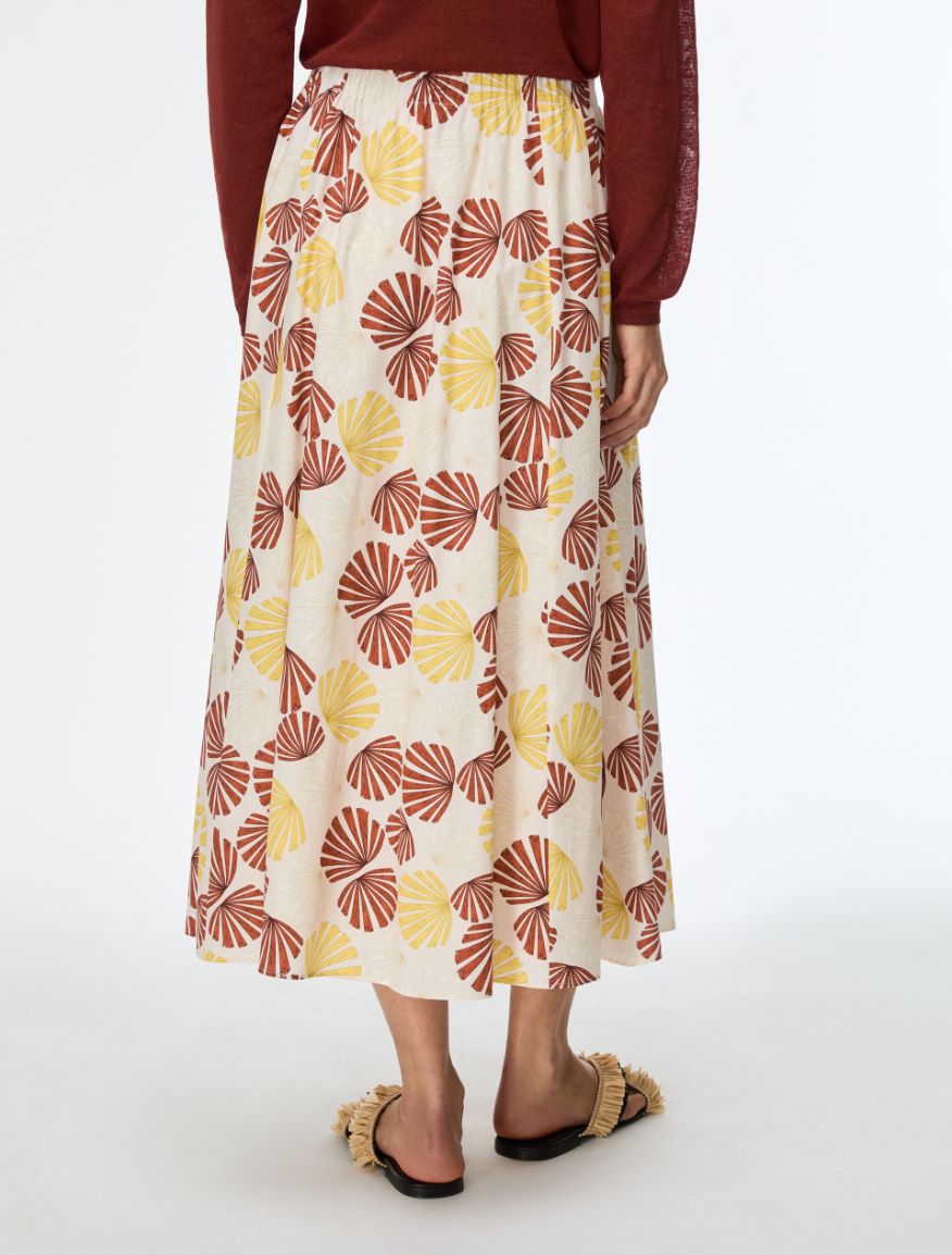 Printed skirt - POWDER - Iblues - 2