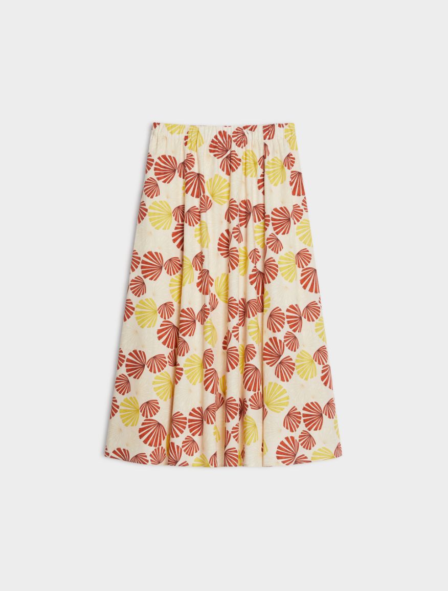 Printed skirt - POWDER - Iblues - 5