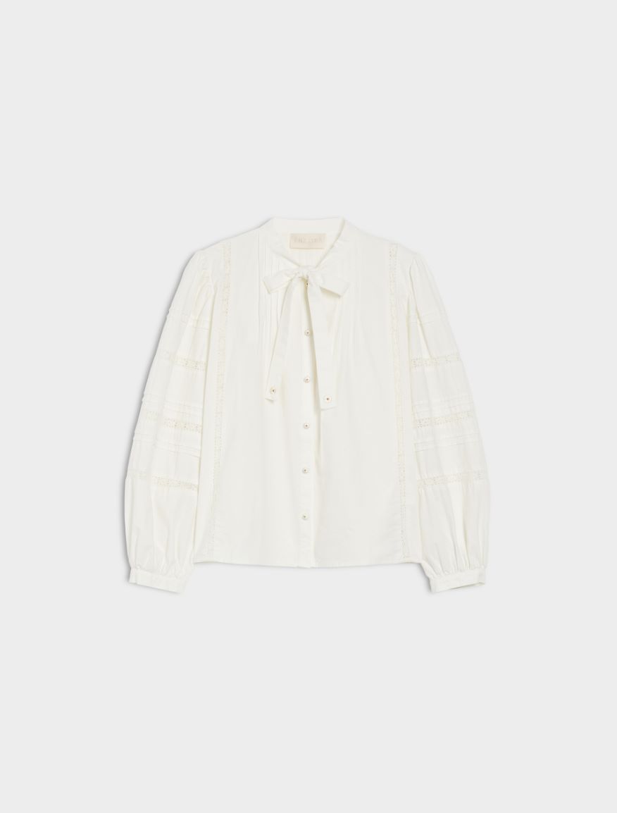 Loose-fit shirt - White - Iblues - 5