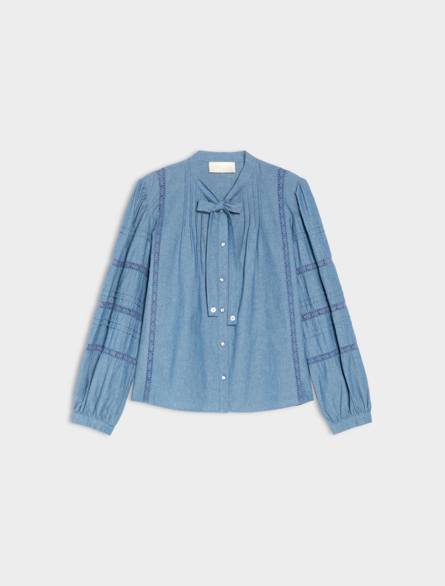 Loose-fit shirt - Light blue - Iblues - 5