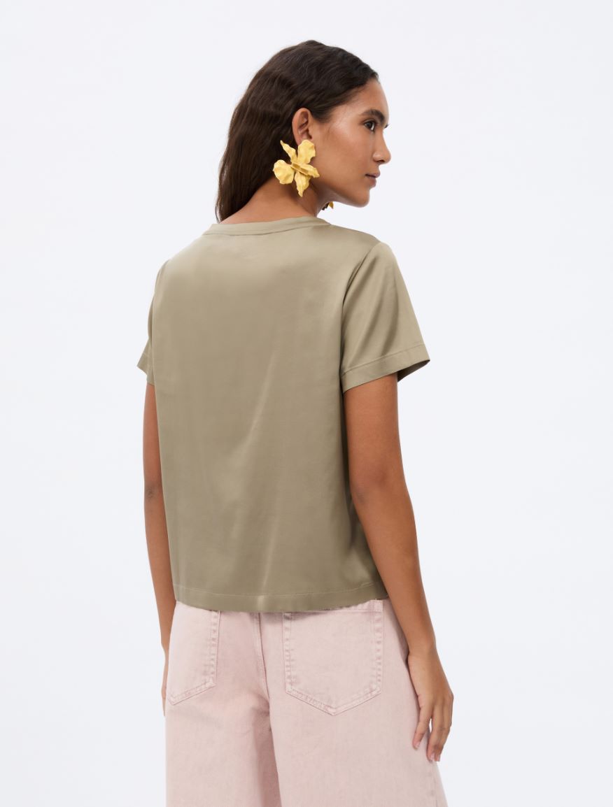 Flowing T-shirt - SAGE - Iblues - 2