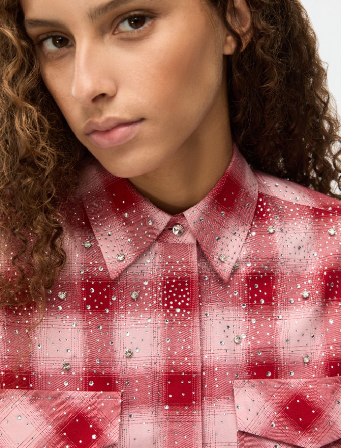 Rhinestone shirt - 